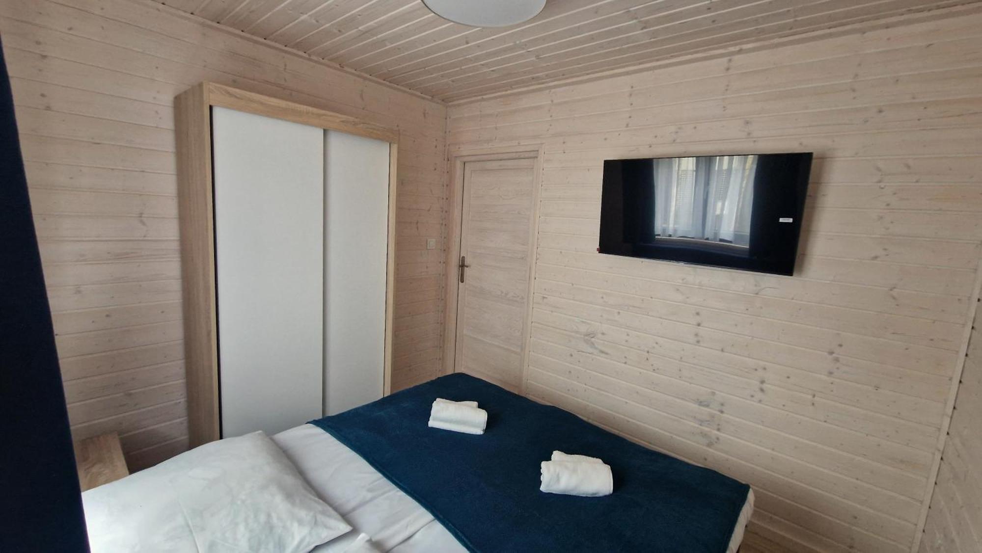 Camping Klif-Nowe Klimatyzowane Domki, 400M Od Centrum Rewala, 30M Od Morza Trzęsacz Kültér fotó