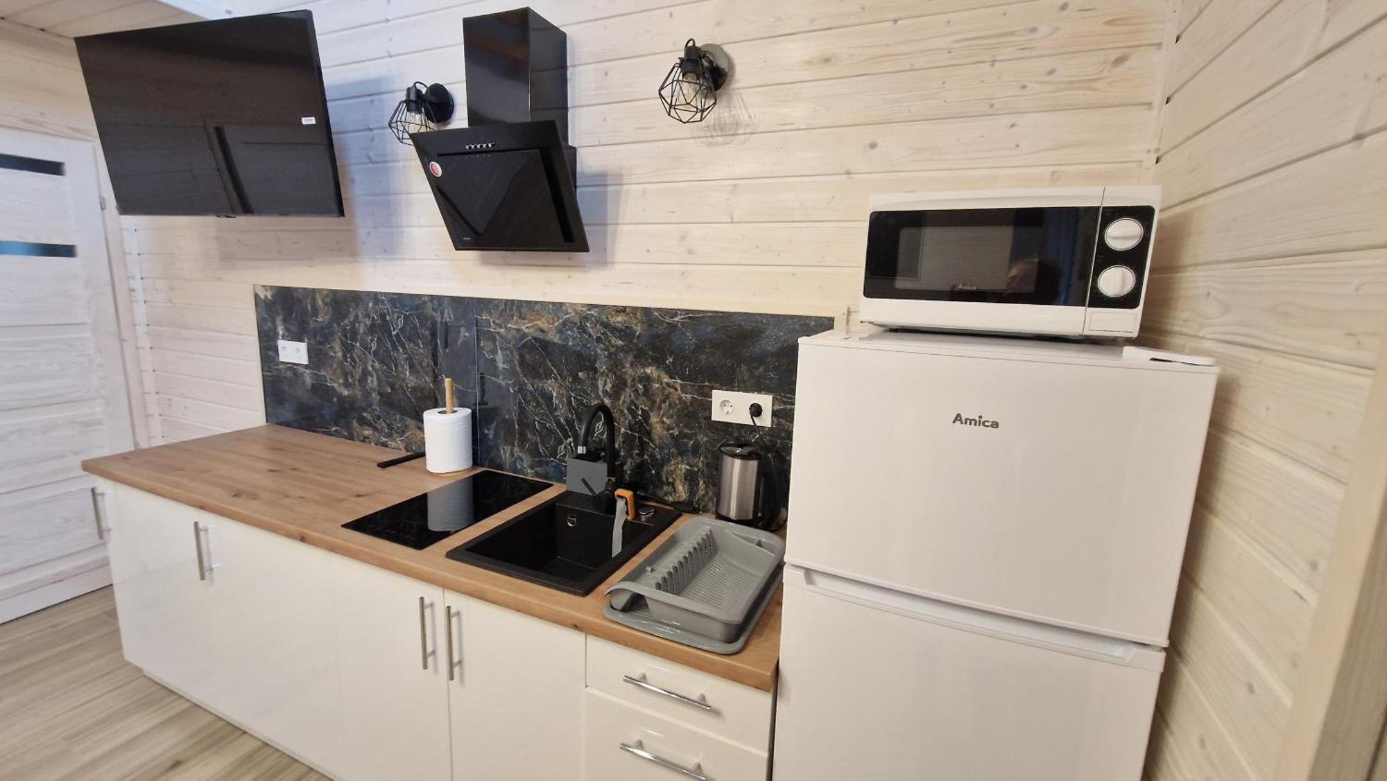 Camping Klif-Nowe Klimatyzowane Domki, 400M Od Centrum Rewala, 30M Od Morza Trzęsacz Kültér fotó